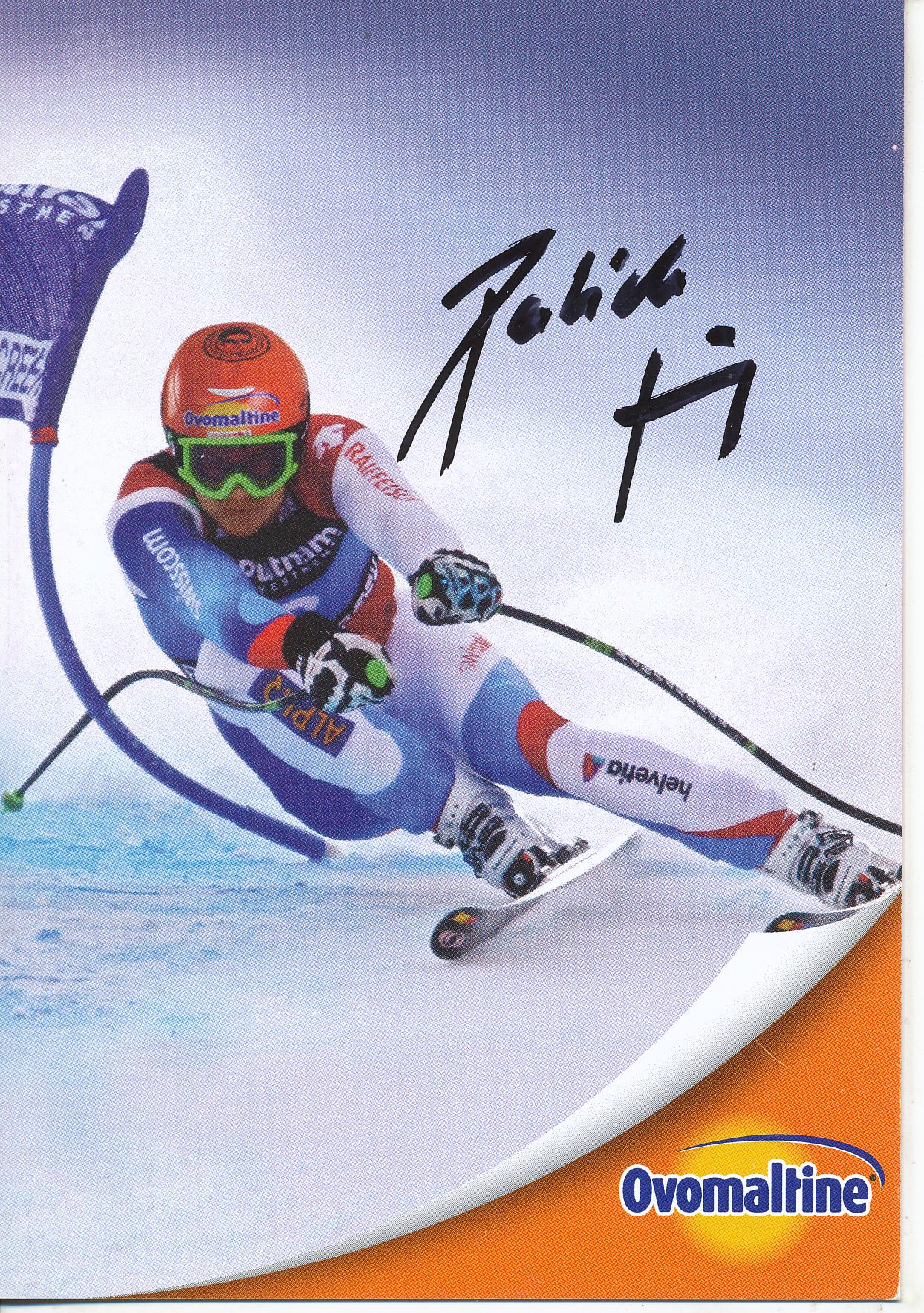 Autogramm Patrick Küng Ski alpine Schweiz Weltmeister 2015 portofrei SALOMON 