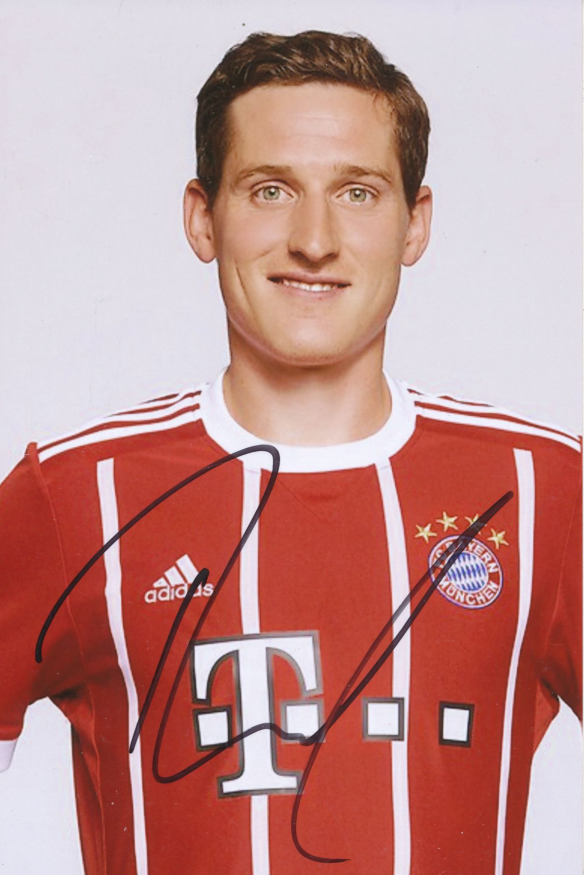 Sebastian Rudy FC Bayern München 2017/18 Autogrammkarte original signiert 832