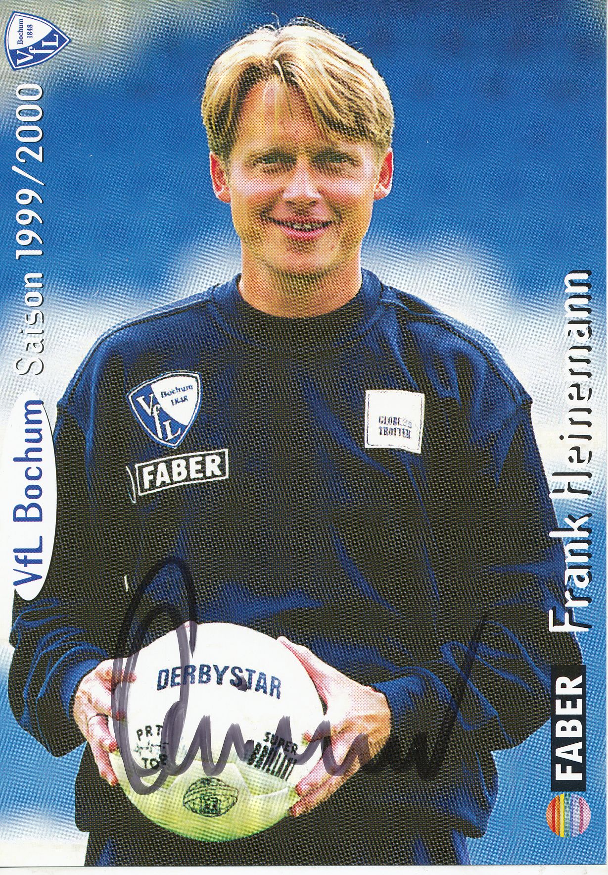 Frank Heinemann Autogrammkarte VFL Bochum 2009-10 2.Karte Original Signiert 