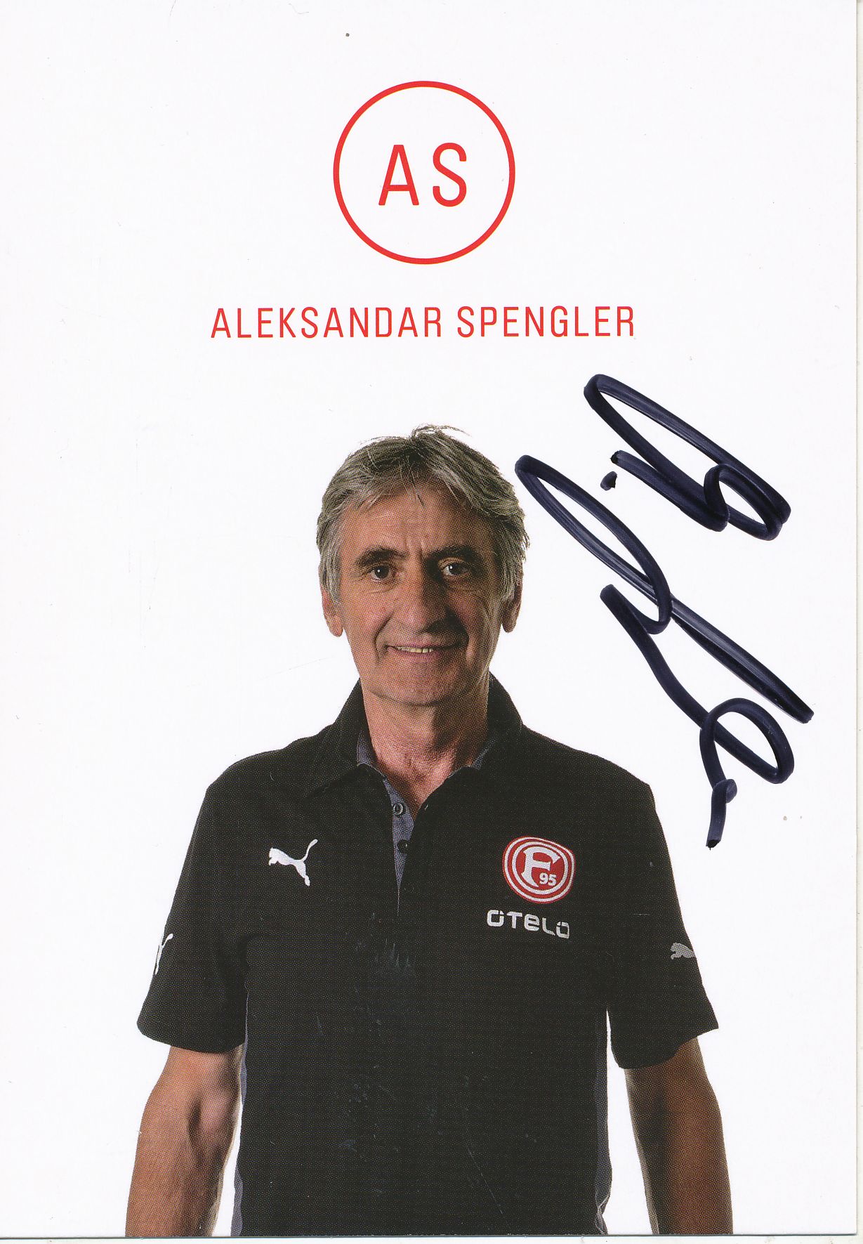 A 170733 Aleksander Spengler Autogrammkarte Fortuna Düsseldorf 2010-11 Original