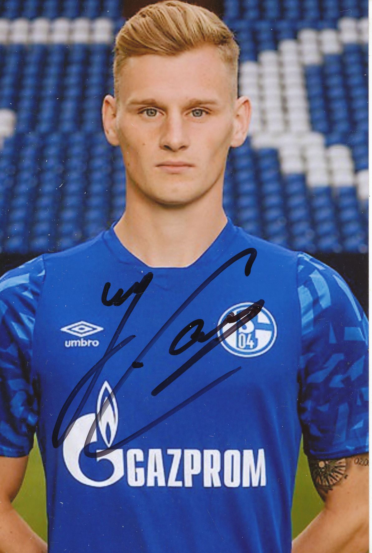 Jonas Carls AK2019119 + Autogrammkarte 2019/2020 FC Schalke 04 