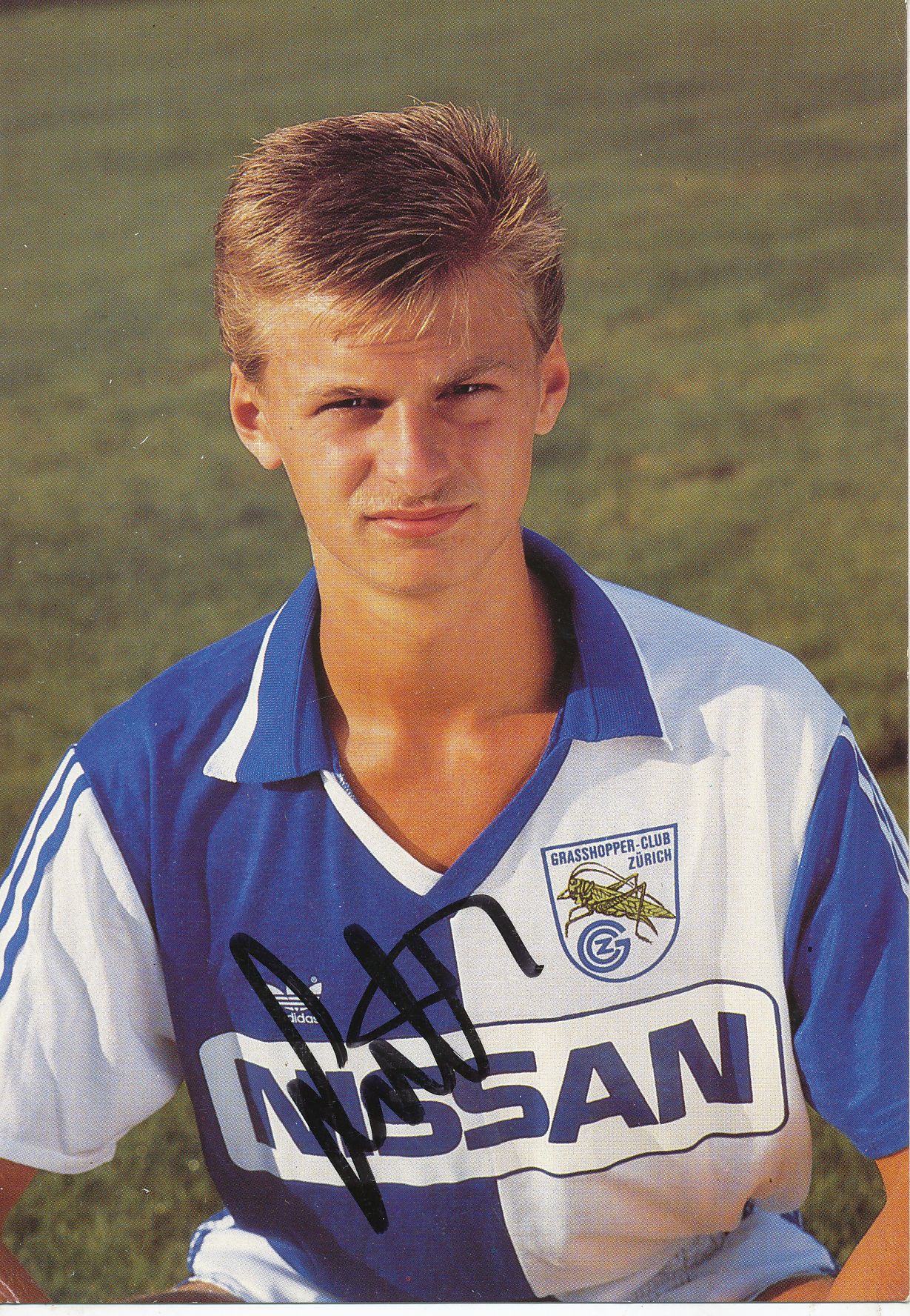 Autogrammkarte Alain Sutter 1 FC Nürnberg Org signiert 93 94 Schweiz 
