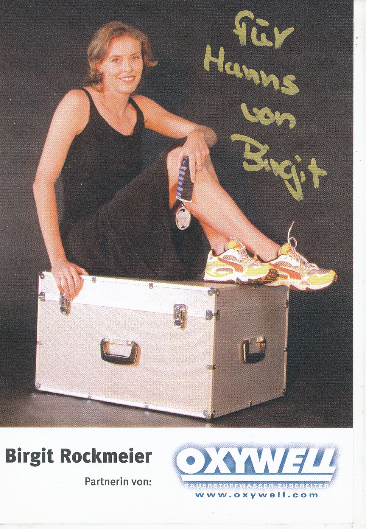 Birgit Rockmeier Autogrammkarte Original Signiert Leichtathletik A 123765 