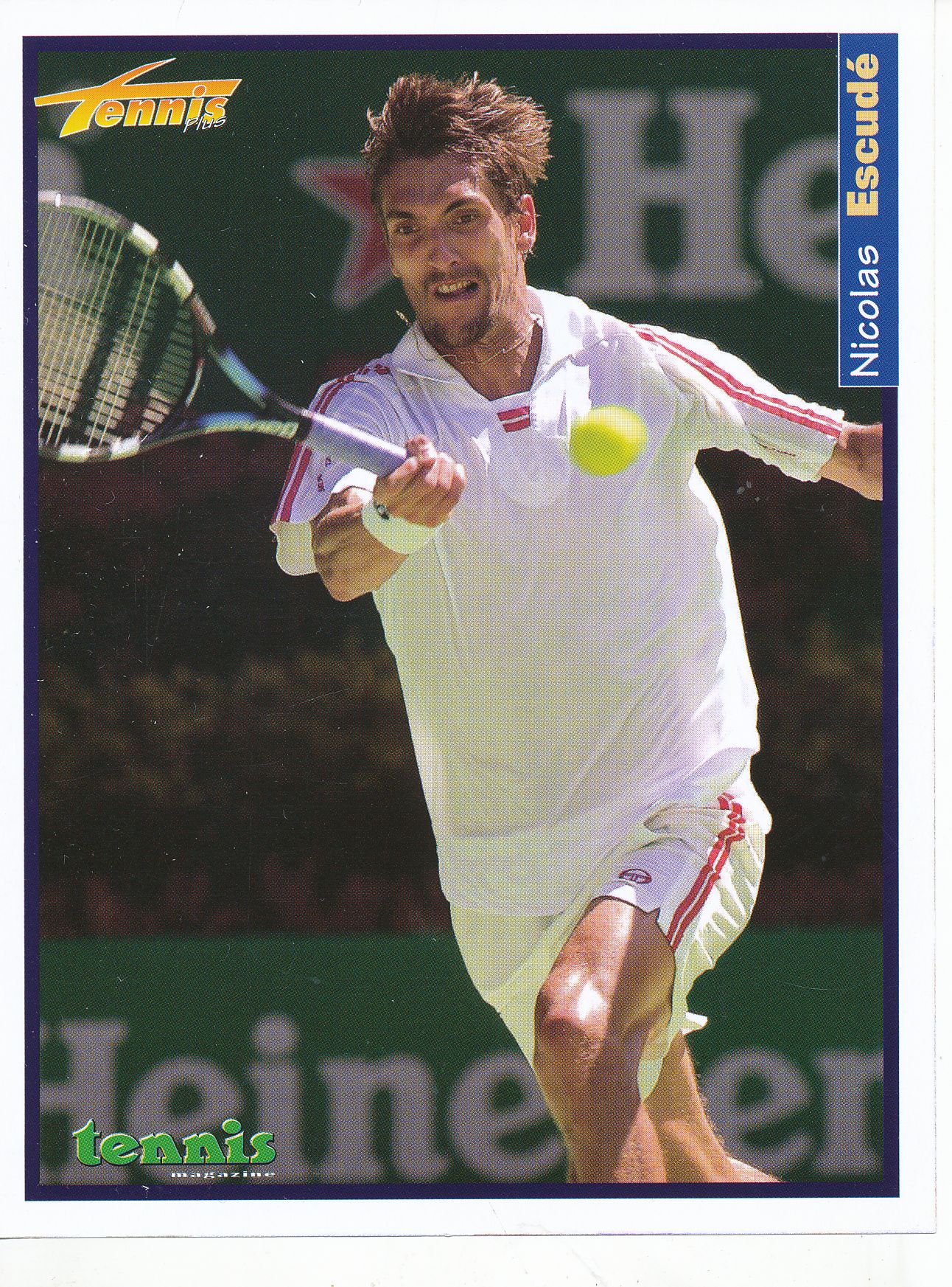 Kelocks Autogramme Nicolas Escude Frankreich Tennis Autogrammkarte online kaufen