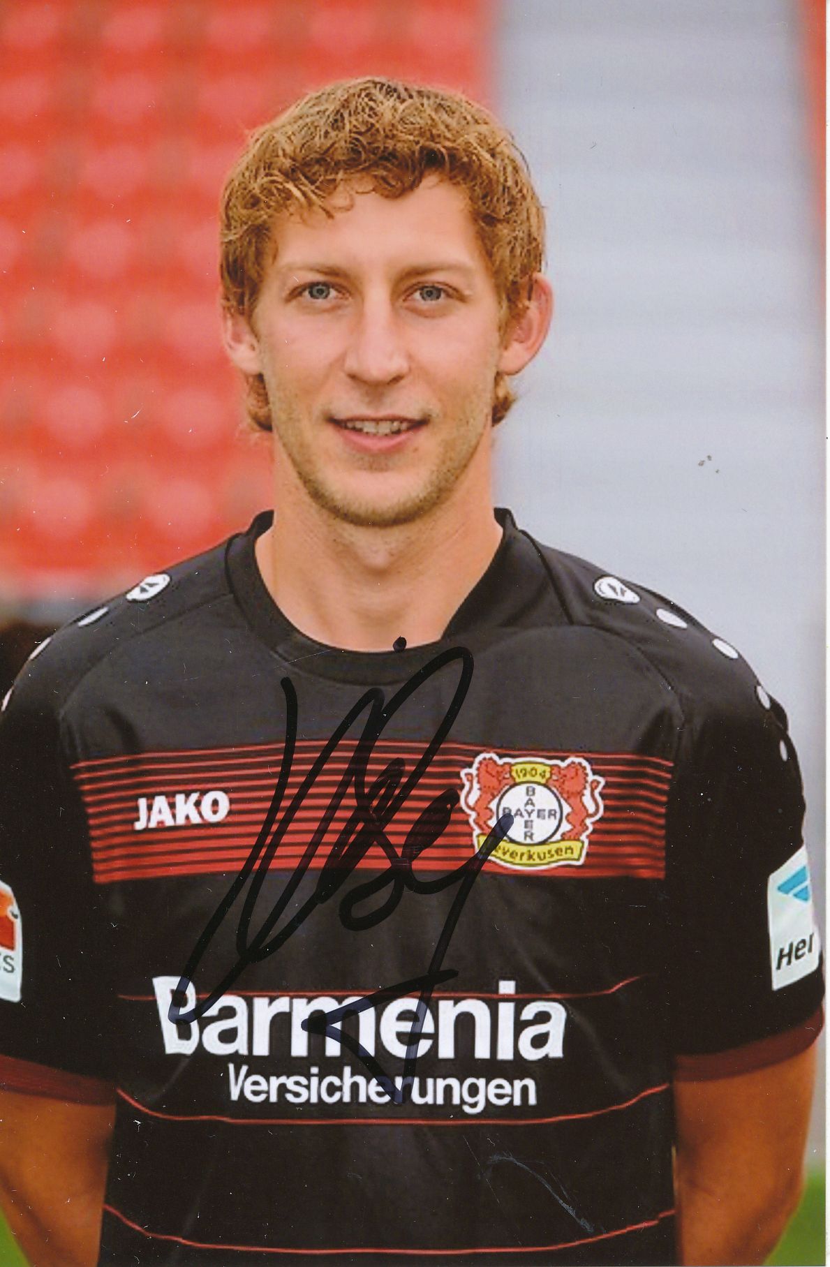 51683 Stefan Kießling Bayer Leverkusen DFB original signiertes Autogramm Foto