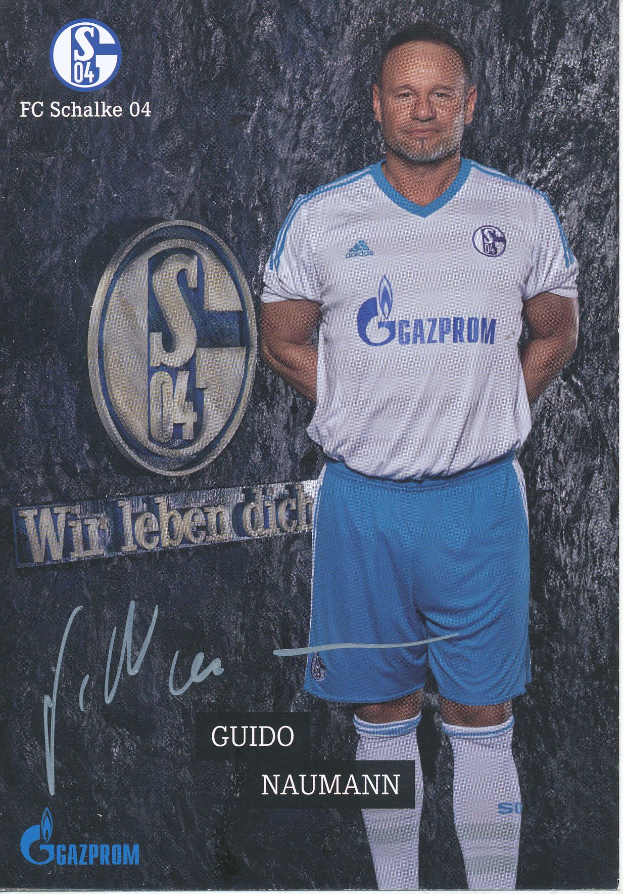 Guido Naumann   FC Schalke 04  Traditionsteam  Autogrammkarte signiert  277479 