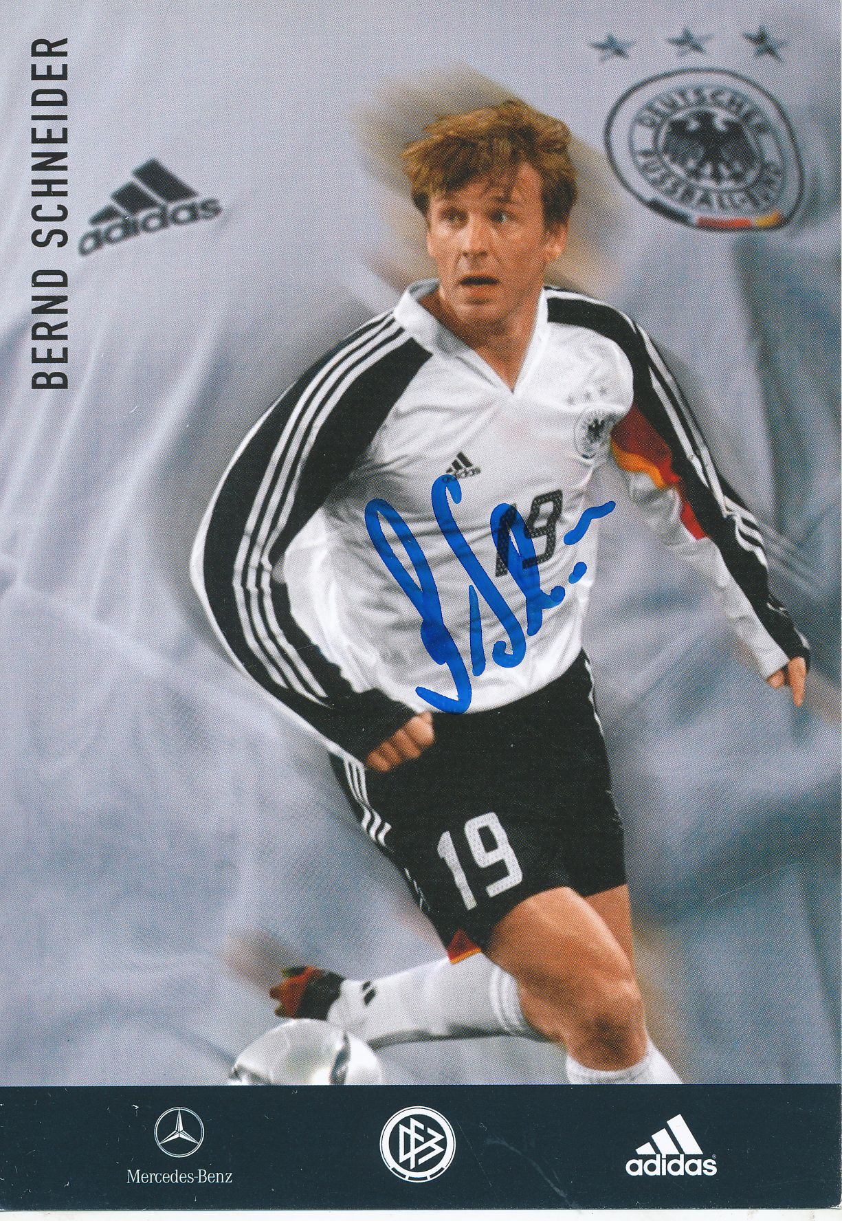 Bernd Schneider DFB Autogrammkarte 2006 Original Signiert+A 131973 