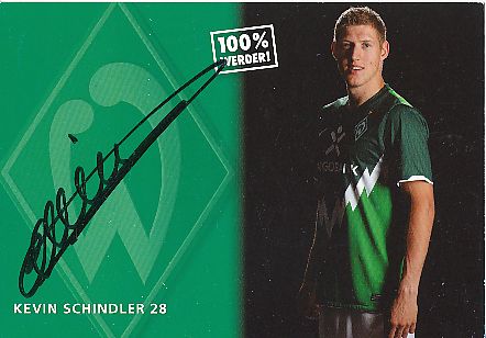 67293 Kevin Schindler Werder Bremen 10-11 original signierte Autogrammkarte 