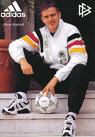 Oliver Bierhoff DFB Autogrammkarte 1999 ohne Unterschrift 