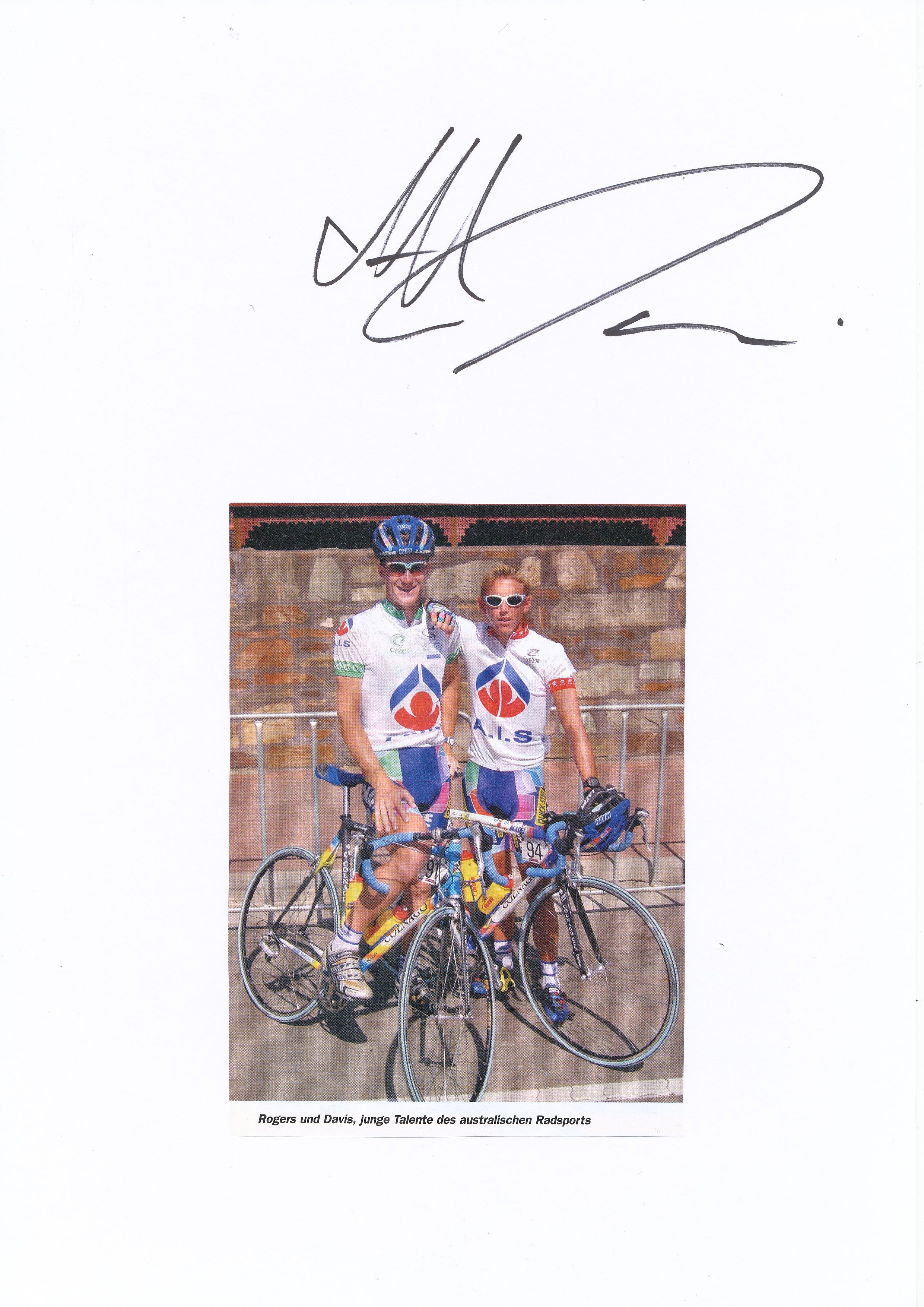 Kelocks Autogramme Allan Davis Radsport Autogramm Karte original signiert online kaufen