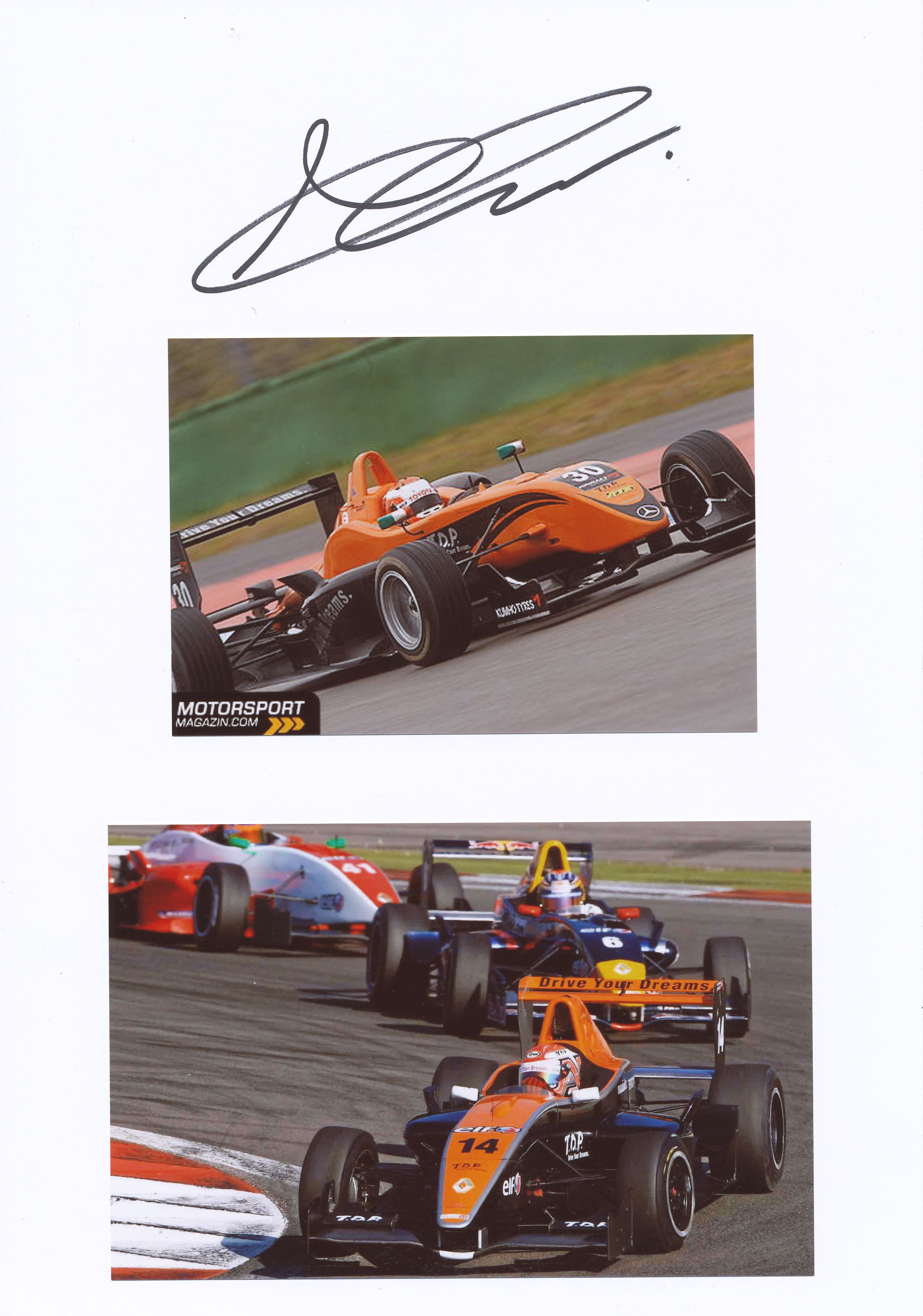 Kelocks Autogramme Andrea Caldarelli Italien Auto Motorsport Autogramm Karte original signiert online kaufen