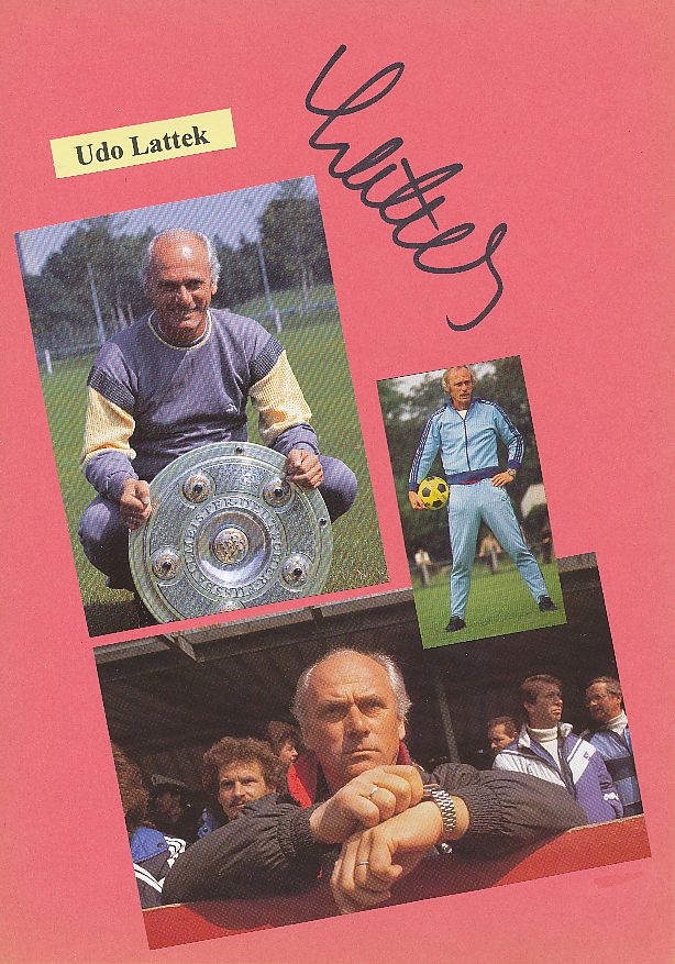76535 Udo Latteck FC Bayern München 80er unsignierte Autogrammkarte 