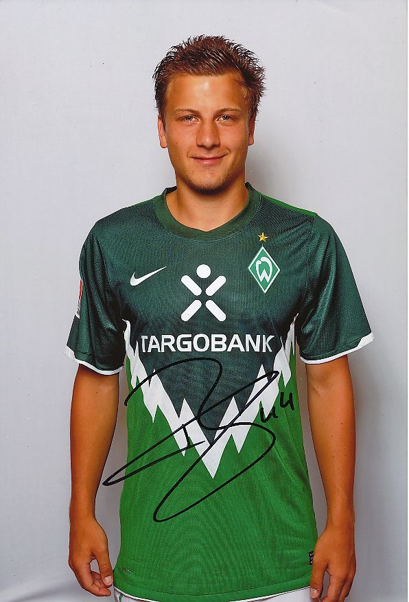 Autogrammkarte 2017/2018 Werder Bremen AK2018141 + Philipp Bargfrede 