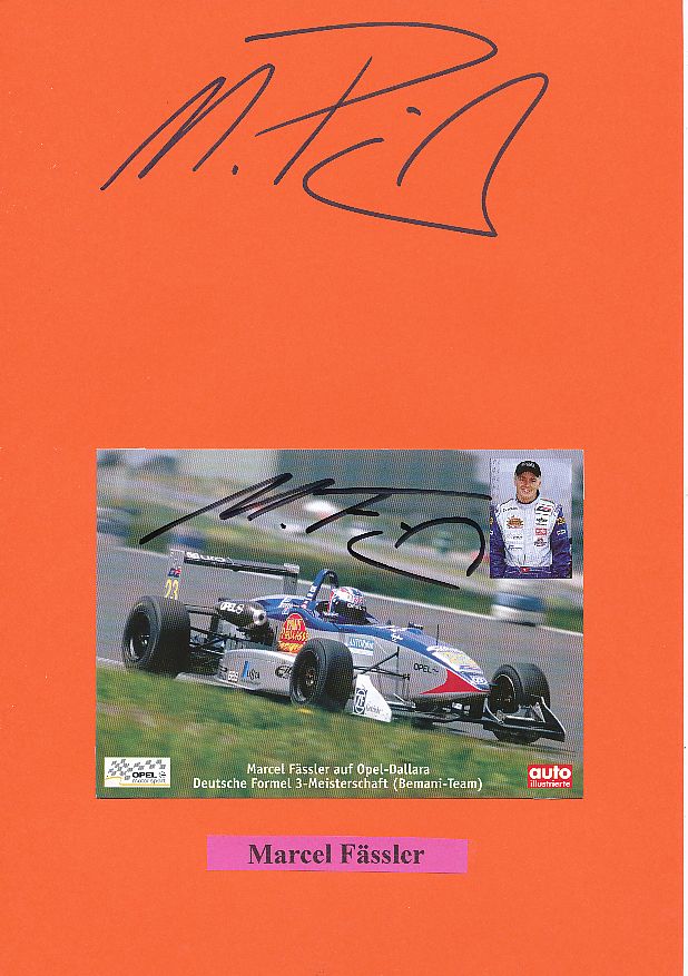 Marcel Fässler Autogrammkarte Original Signiert Motorsport G 20862 