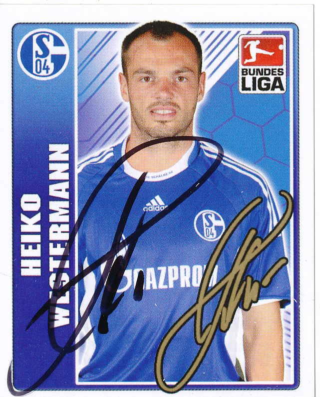 Topps 360 Fussball BL 2009/10 Heiko Westermann FC Schalke 04 