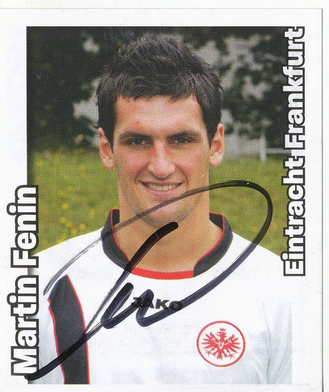 Panini 190 Fussball BL 2008/09 Martin Fenin Eintracht Frankfurt 
