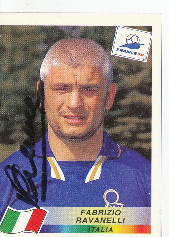 Stickerpedia on X: Fabrizio Ravanelli Italia EURO 1996   / X
